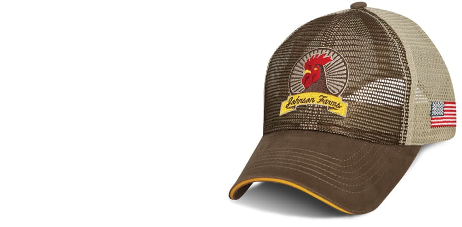 Full size image of The Full Nylon Mesh Max Hat