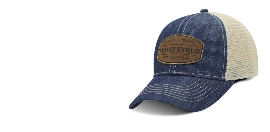 Full size image of The Denim Contrast Mesh Back Hat