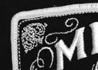 Example emblem embroidery